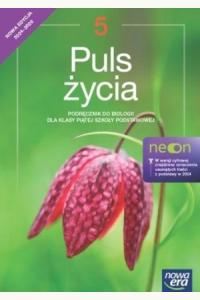Biologia SP 5 Puls życia neon Podręcznik