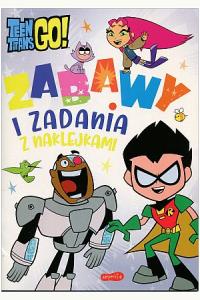 Młodzi Tytani Akcja! Zabawy i zadania z naklejkami