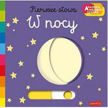 Akademia mądrego dziecka. Pierwsze słowa. W nocy (przesuwane obrazki), 9788327669995