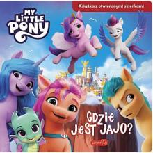 Gdzie jest jajo? My Little Pony. Książka z otwieranymi okienkami, 9788327672438 Gdzie jest jajo? My Little Pony. Książka z otwieranymi okienkami, 9788327672438