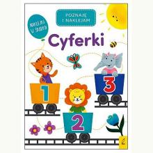 Poznaję i naklejam. Cyferki, 9788328093355 Poznaję i naklejam. Cyferki, 9788328093355