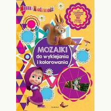 Mozaiki do wyklejania i kolorowania. Masza i Niedźwiedź, 9788328146891 Mozaiki do wyklejania i kolorowania. Masza i Niedźwiedź, 9788328146891