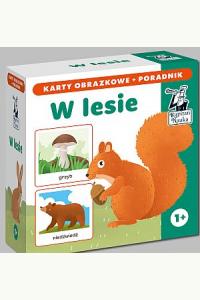W lesie. Karty obrazkowe + poradnik (1+)