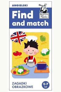 Angielski. Find and match. Zagadki obrazkowe 5-7 lat