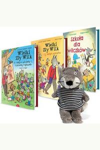 Pakiet: Wielki zły wilk + maskotka