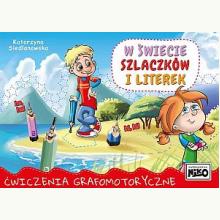 W świecie szlaczków i literek. Ćwiczenia grafomotoryczne, 9788366565197