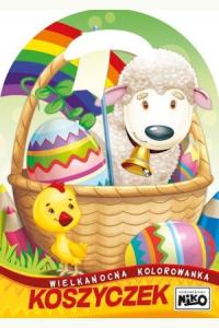Wielkanocna kolorowanka. Koszyczek