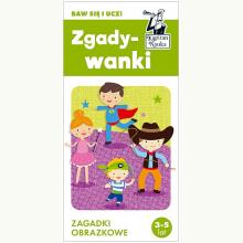 Kapitan Nauka. Zgadywanki. Zagadki obrazkowe 3-5 lat, 9788366610873