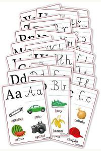 Plansze edukacyjne A5 - Alfabet 23 karty