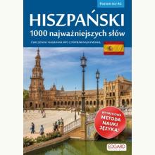 Hiszpański. 1000 najważniejszych słów. Poziom A1-A2, 9788366237636 Hiszpański. 1000 najważniejszych słów. Poziom A1-A2, 9788366237636