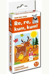 Kapitan Nauka. Zagadki obrazkowe Re, re, kum, kum! (2-3 lata)