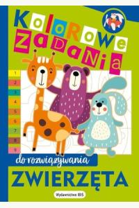 Kolorowe zadania do rozwiązywania. Zwierzęta