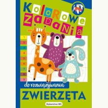 Kolorowe zadania do rozwiązywania. Zwierzęta, 9788367861199 K Kolorowe zadania do rozwiązywania. Zwierzęta, 9788367861199 K