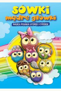 Sówki mądre główki. Nauka pisania literek i cyferek