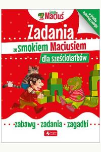 Zadania ze smokiem Maciusiem dla sześciolatków