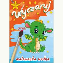 Malowanka wodna. Wyczaruj smoki, 9788379155187 Malowanka wodna. Wyczaruj smoki, 9788379155187
