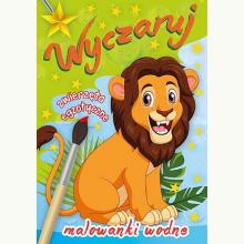 Malowanki wodne. Wyczaruj zwierzęta egzotyczne, 9788379158133