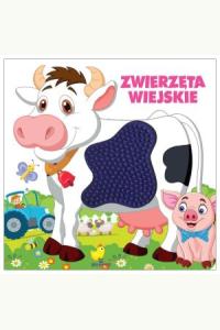Zwierzęta wiejskie. Książeczka sensoryczna