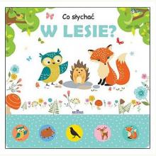 Co słychać w lesie? Książeczka dźwiękowa, 9788380385801 Co słychać w lesie? Książeczka dźwiękowa, 9788380385801