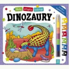 Mały artysta koloruje. Pojazdy + kredka segmentowa, 9788381065375