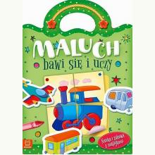 Maluch bawi się i uczy. Nauka i zabawa z naklejkami, 9788381065962