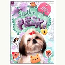Słodkie pieski. Album z naklejkami, 9788381067805 Słodkie pieski. Album z naklejkami, 9788381067805