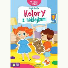 Uczę się i bawię. Kolory z naklejkami, 9788381542326