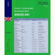 Czasy i czasowniki błyskawicznie. Angielski, 9788377158364