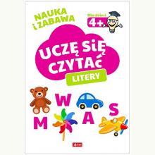 Uczę się czytać. Litery 4+, 9788381721011