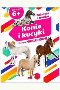 Konie i kucyki. Zeszyt z naklejkami