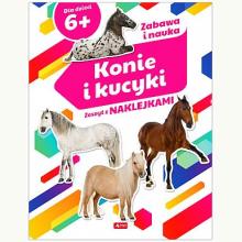 Konie i kucyki. Zeszyt z naklejkami, 9788381721547