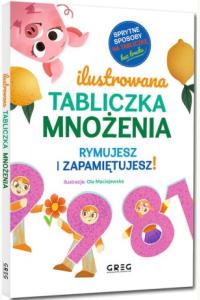 Ilustrowana tabliczka mnożenia. Rymujesz i zapamiętujesz!