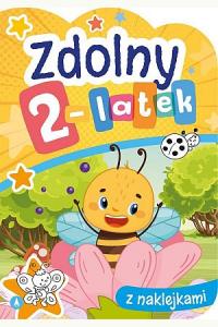 Zdolny 2-latek z naklejkami