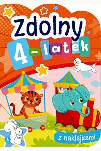 Zdolny 4-latek z naklejkami