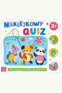 Naklejkowy quiz 2+. Aktywizująca książeczka malucha