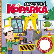 Niezwykły dzień - Koparka. Książeczka z dźwiękiem, 9788382131956 Niezwykły dzień - Koparka. Książeczka z dźwiękiem, 9788382131956