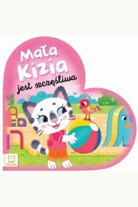 Mała Kizia jest szczęśliwa. Maluch nazywa emocje