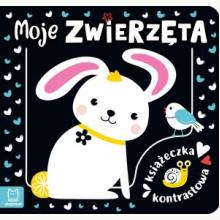 Zwierzaki Maluszka. Książeczka kontrastowa, 9788365807106 Zwierzaki Maluszka. Książeczka kontrastowa, 9788365807106