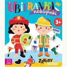 Ubieranki naklejanki. Zawody i hobby, 9788382135282 Ubieranki naklejanki. Zawody i hobby, 9788382135282