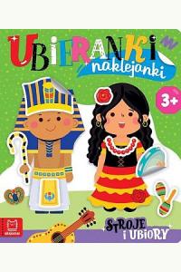 Ubieranki naklejanki. Stroje i ubiory