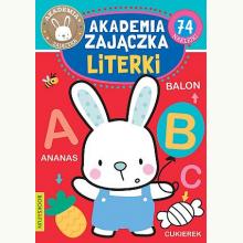 Akademia zajączka. Literki, 9788382490367
