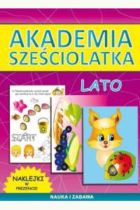 Akademia przedszkolaka. Lato + naklejki