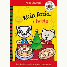 Kicia Kocia i święta. Kolorowanka, 9788382656046 Kicia Kocia i święta. Kolorowanka, 9788382656046