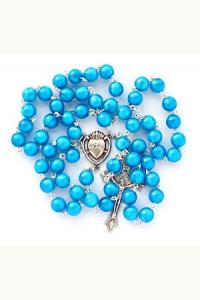 Różaniec kulka niebieska