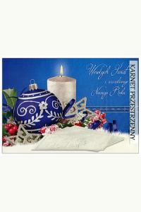 Karnet  przestrzenny A5 Boże Narodzenie + koperta