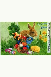 Karnet przestrzenny Wielkanoc