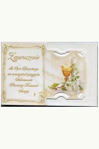 Zaproszenie komunijne dla Ojca Chrzestnego