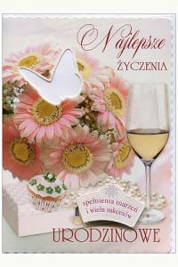 Karnet B6 Najlepsze życzenia urodzinowe