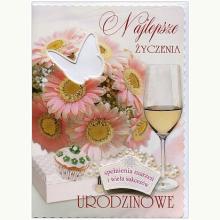 Karnet B6 W Dniu Urodzin, P0112