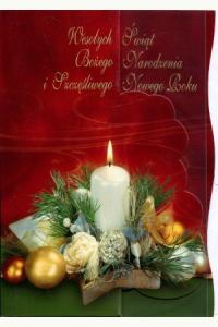 Kartka świąteczna A5 Boże Narodzenie